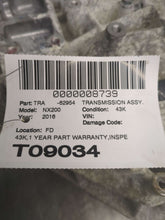 Load image into Gallery viewer, Transmission  LEXUS NX200T 2016 - NW557627
