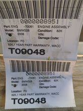 Load image into Gallery viewer, ENGINE BMW 328i 2007 07 2008 08 2009 09 10 11 12 3.0L All Wheel Drive - NW558988

