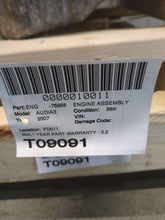 Load image into Gallery viewer, ENGINE MOTOR A3 EOS 2006 06 2007 07 3.2L - NW562080
