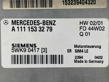 Load image into Gallery viewer, ECU ECM COMPUTER Mercedes SLK230 2001 01 02 03 - NW512393
