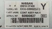 Load image into Gallery viewer, Navigation Player Infiniti G35 Nissan 350Z 2006 06 - NW105078
