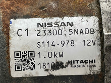 Load image into Gallery viewer, STARTER MOTOR QX50 Altima 2019 19 2020 20 2021 21 2022 22 - NW568838
