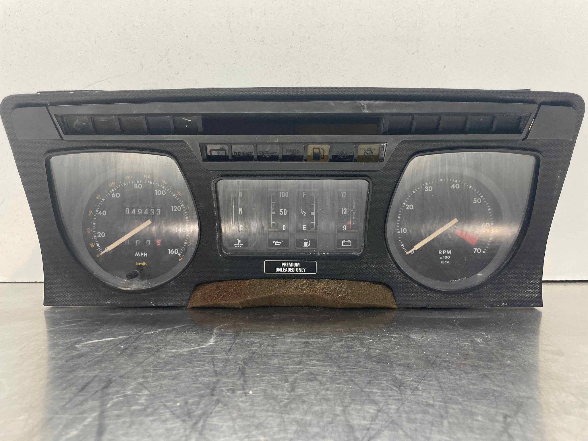 Speedometer Cluster Jaguar XJS 1990 - NW533342 – Tom's