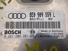 Load image into Gallery viewer, ECU ECM COMPUTER Audi A4 2004 04 3.0L DOHC - NW58715
