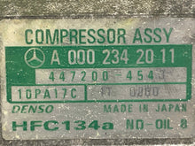 Load image into Gallery viewer, AC COMPRESSOR Mercedes SL500 1997 97 1998 98 - NW554584
