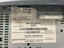 Load image into Gallery viewer, RADIO Honda Accord 2008 08 2009 09  AM FM 6CD - NW581167
