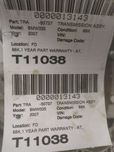 Load image into Gallery viewer, TRANSMISSION BMW 335i 2007 07 RWD - NW575384
