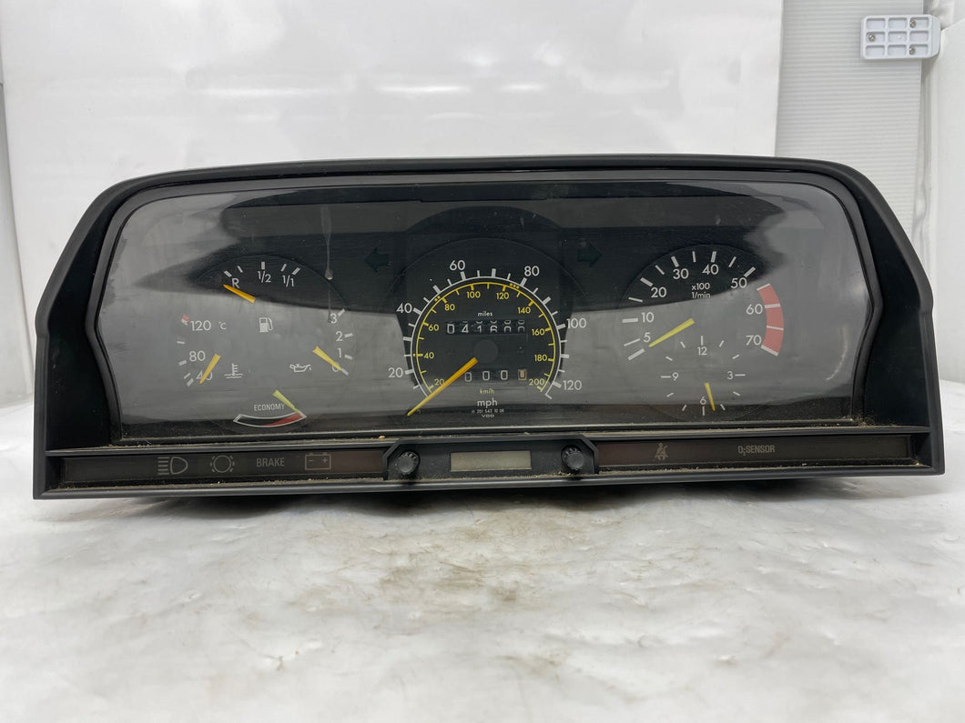 SPEEDOMETER CLUSTER Mercedes 190E 1984 84 85 86 87 - NW567500