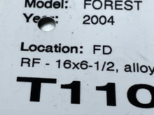 Load image into Gallery viewer, WHEEL Subaru Forester 2003 03 04 05 16x6.5 Alloy - NW577166
