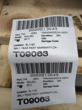 Load image into Gallery viewer, Transmission Chevrolet Malibu 2017 - NW560376

