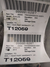 Load image into Gallery viewer, TRANSMISSION Toyota Avalon Camry 12 13 14 15 16 17 18 VIN K - NW586668
