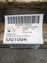 Load image into Gallery viewer, TRANSMISSION Honda CR-V 2012 12 2013 13 2014 14 AWD - NW587916
