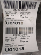 Load image into Gallery viewer, Transfer Case Ford Escape 2016 - NW589917
