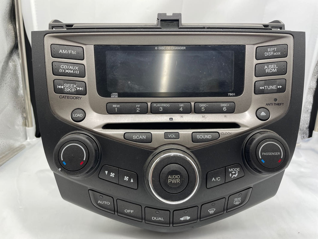 Radio Honda Accord 2006 - NW137559