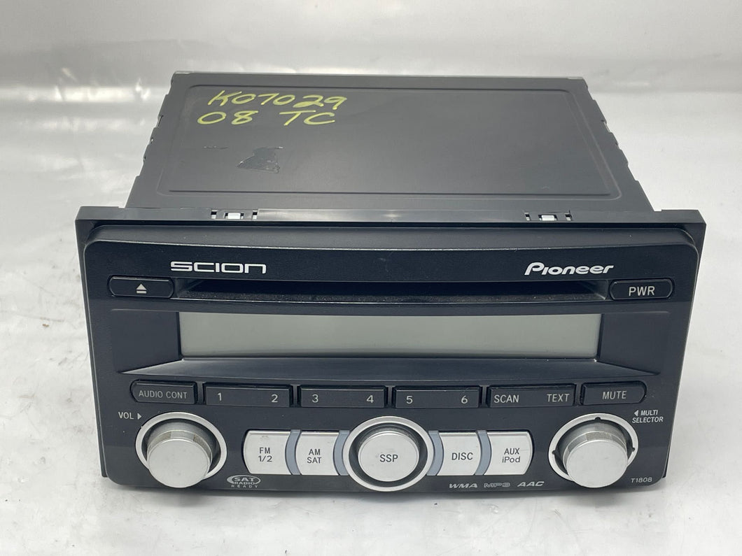 Radio Scion XD TX XB 2008 08 2009 09 2010 10 2011 11 - NW139673
