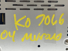 Load image into Gallery viewer, Radio Nissan Murano 2004 04 2005 05 Am Fm Cassette 6 Disc cd player Bose - NW137239
