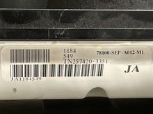 Load image into Gallery viewer, SPEEDOMETER CLUSTER Acura TL 2004 04 Auto - NW159406
