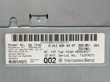 Load image into Gallery viewer, REMOTE CD CHANGER E350 E550 B200 CLS500 CLS55 CLS550 CLS63 E280 03-13 - NW138798
