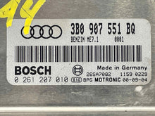 Load image into Gallery viewer, ECU ECM COMPUTER Audi A4 2001 01 2002 02 - NW58755
