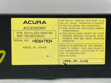 Load image into Gallery viewer, CD CHANGER Acura RL 1996 96 97 98 99 00 01 02 03 - NW135754
