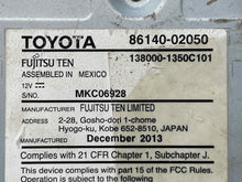 Load image into Gallery viewer, RADIO Toyota Corolla 2014 14 2015 15 2016 16 - NW139912
