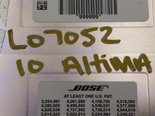 Load image into Gallery viewer, Radio Nissan Altima 2010 - NW136912
