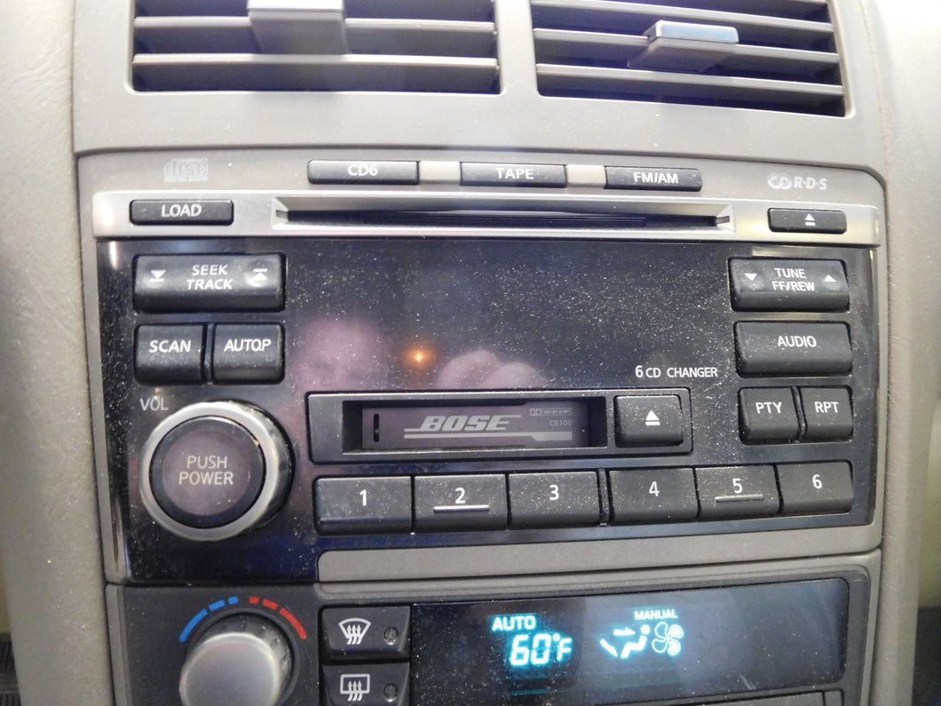 RADIO Infiniti I35 2002 02 2003 03 04 AM FM CASS CD - NW137046