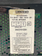 Load image into Gallery viewer, RADIO Honda Civic 2004 04 2005 05 AM/FM/CD - NW137592
