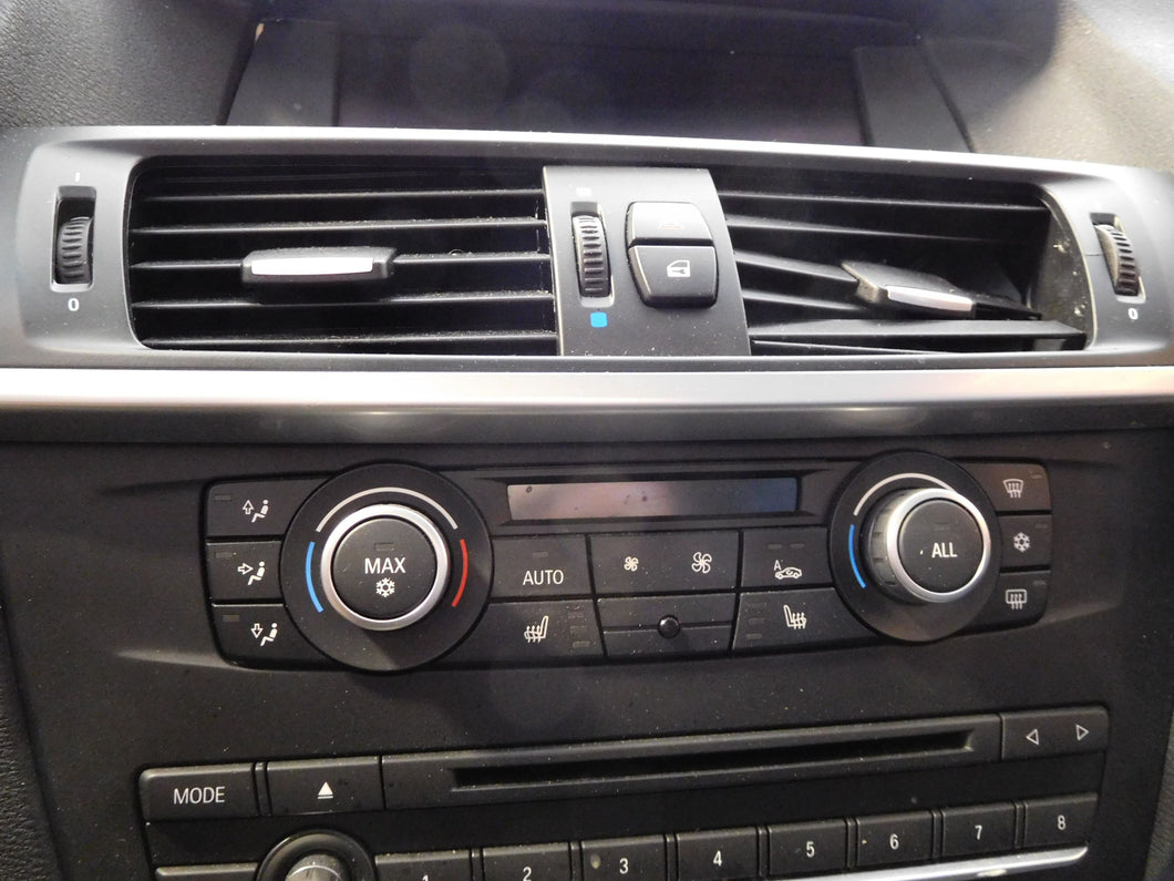 TEMPERATURE CONTROLS BMW X3 2011 11 2012 12 2013 13 2014 14 - NW99974