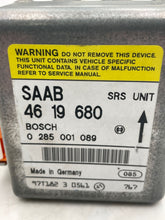 Load image into Gallery viewer, AIR BAG COMPUTER SAAB 900 1995 96 97 98 - NW37558
