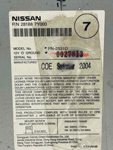 Load image into Gallery viewer, RADIO Nissan Maxima 2004 04 2005 05 AM FM Cassette CD - NW137213
