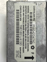 Load image into Gallery viewer, AIR BAG CONTROL MODULE COMPUTER Jeep Grand Cherokee 00 01 - NW27292
