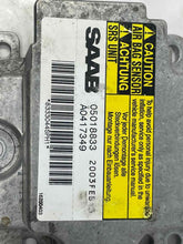 Load image into Gallery viewer, AIR BAG COMPUTER SAAB 9-3 1999 99 00 01 02 03 - NW37358
