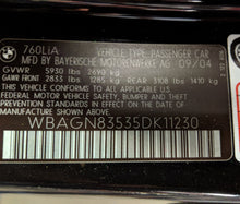 Load image into Gallery viewer, Engine Motor  BMW 760LI 2005 - NW66654

