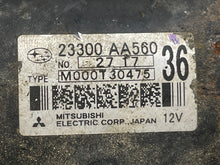 Load image into Gallery viewer, STARTER MOTOR Subaru Forester Impreza 08 09 10 11 12 13 14 - NW170979
