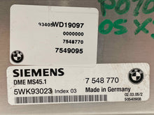 Load image into Gallery viewer, ECU ECM COMPUTER BMW X3 2004 04 2005 05 3.0L - NW59591
