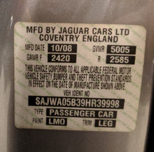 Load image into Gallery viewer, AUTOMATIC TRANSMISSION Jaguar XF 2009 09 - NW183862
