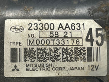 Load image into Gallery viewer, STARTER MOTOR Forester Impreza Impreza WRX XV Crosstek 12-15 - NW171017
