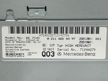 Load image into Gallery viewer, Radio  MERCEDES E-CLASS 2008 - NW138660
