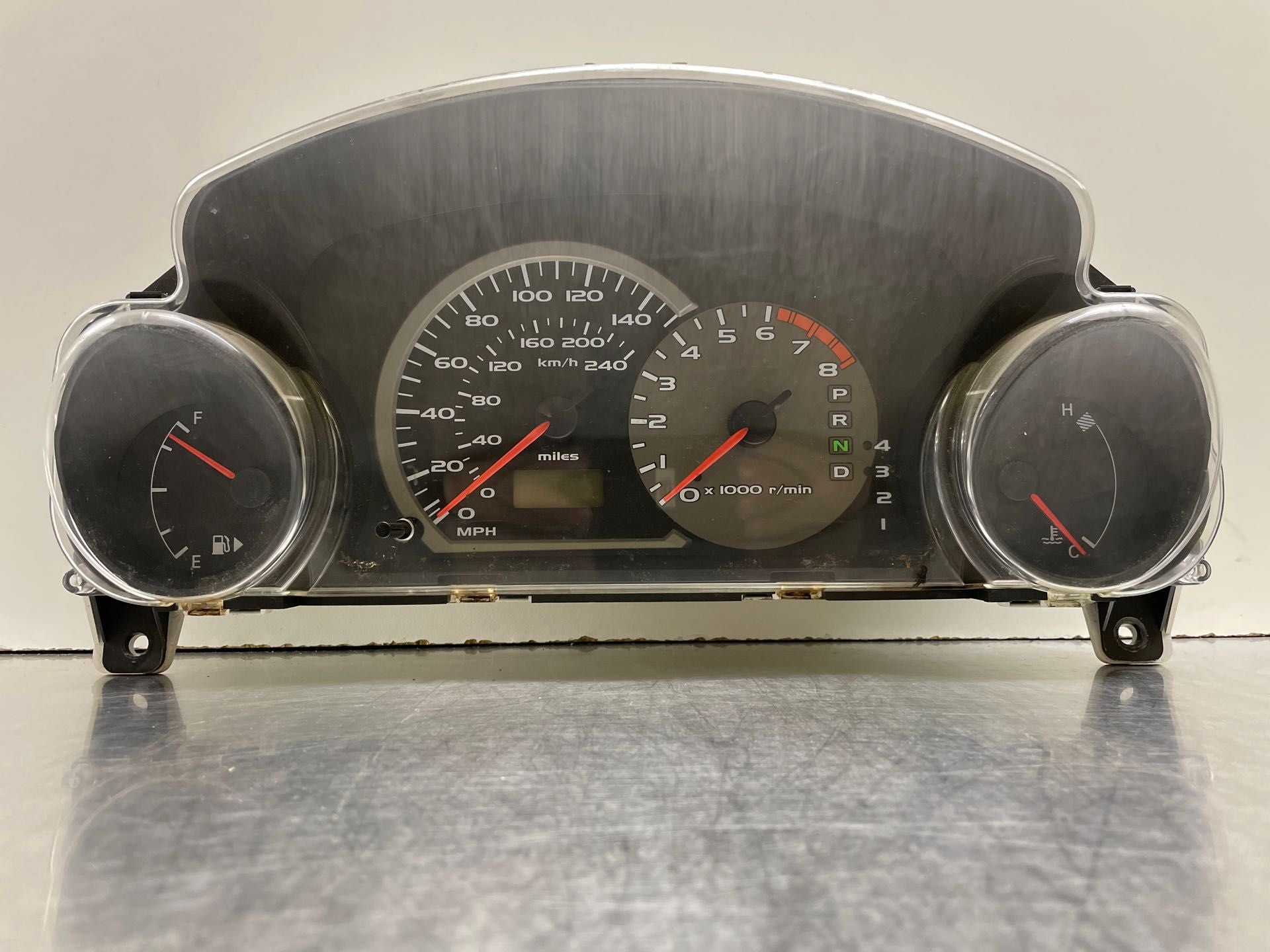 eclipse dotとchecker board Speedometer Cluster Mitsubishi Eclipse 2003 03 2004 04 2005