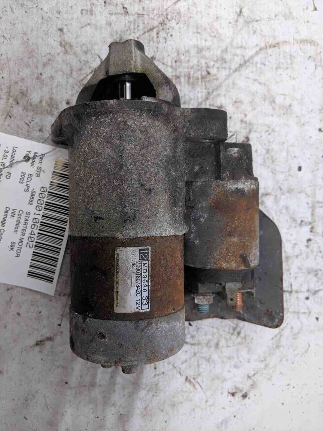 STARTER Eclipse Galant Sebring Stratus 99 - 05 3.0l - NW170871