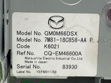 Load image into Gallery viewer, RADIO MAZDA 6 06 07 AM FM CD - NW138276
