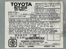 Load image into Gallery viewer, Radio  LEXUS GX470 2007 - NW138244

