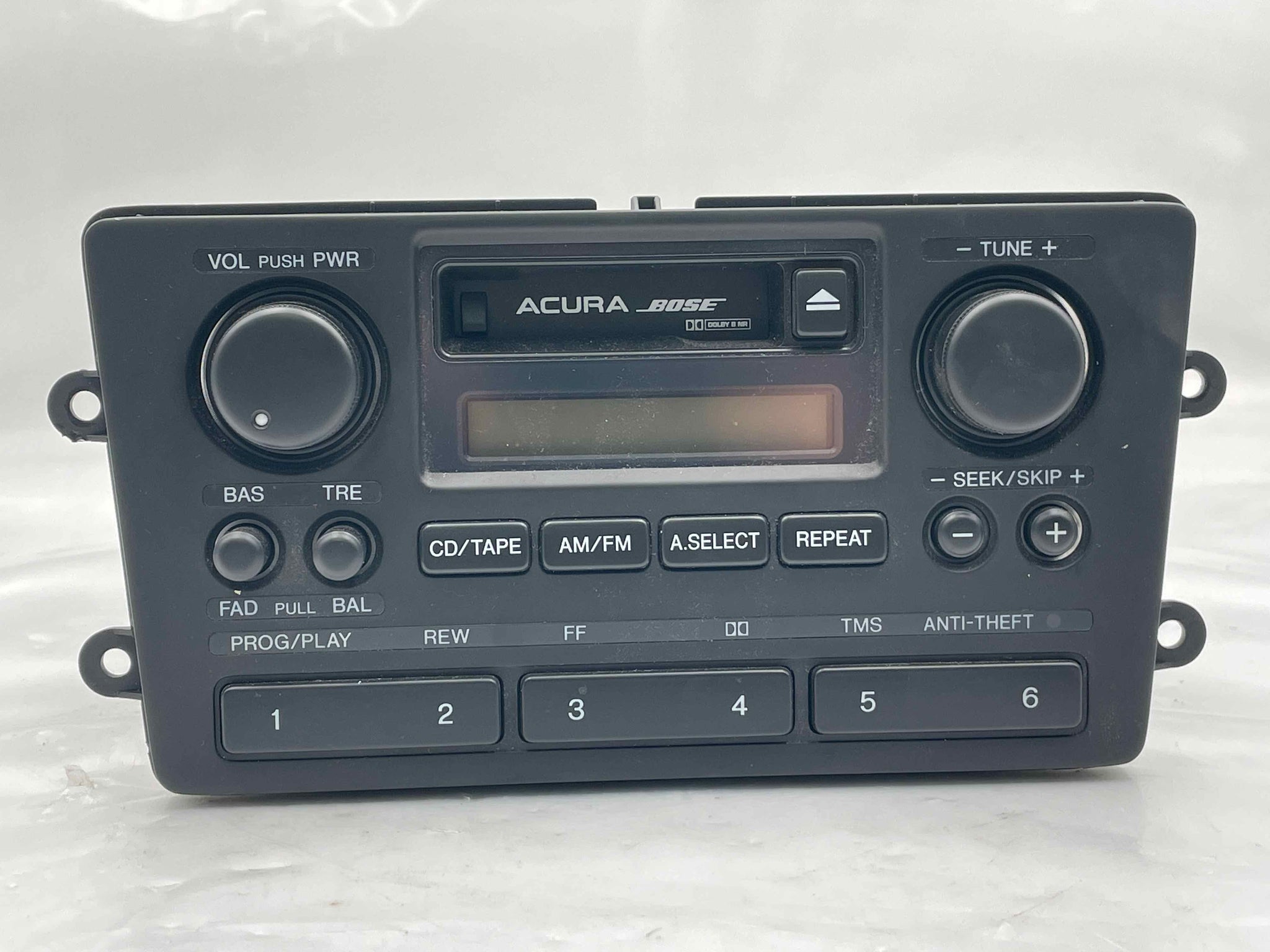 Anti Theft Acura Bose Stereo Code Acura Bose 6-compact Disc