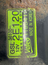 Load image into Gallery viewer, STARTER MOTOR Elantra Tucson Forte Soul 12 13 14 15 16 - NW263892
