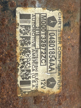 Load image into Gallery viewer, STARTER MOTOR Nitro Liberty 2007 07 2008 08 2009 09 - NW279999
