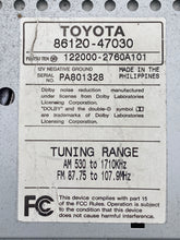 Load image into Gallery viewer, Radio Toyota Prius 2001 01 2002 02 2003 03 - NW284878

