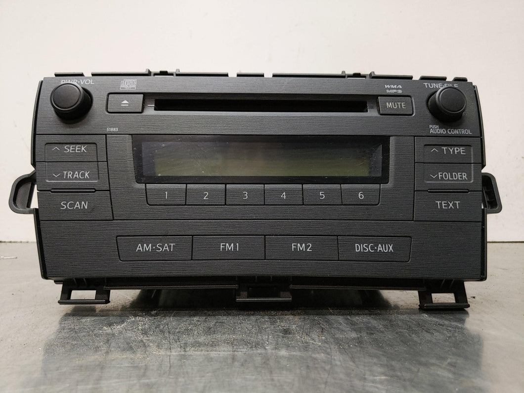 RADIO Toyota Prius 2010 10 2011 11 - NW288100