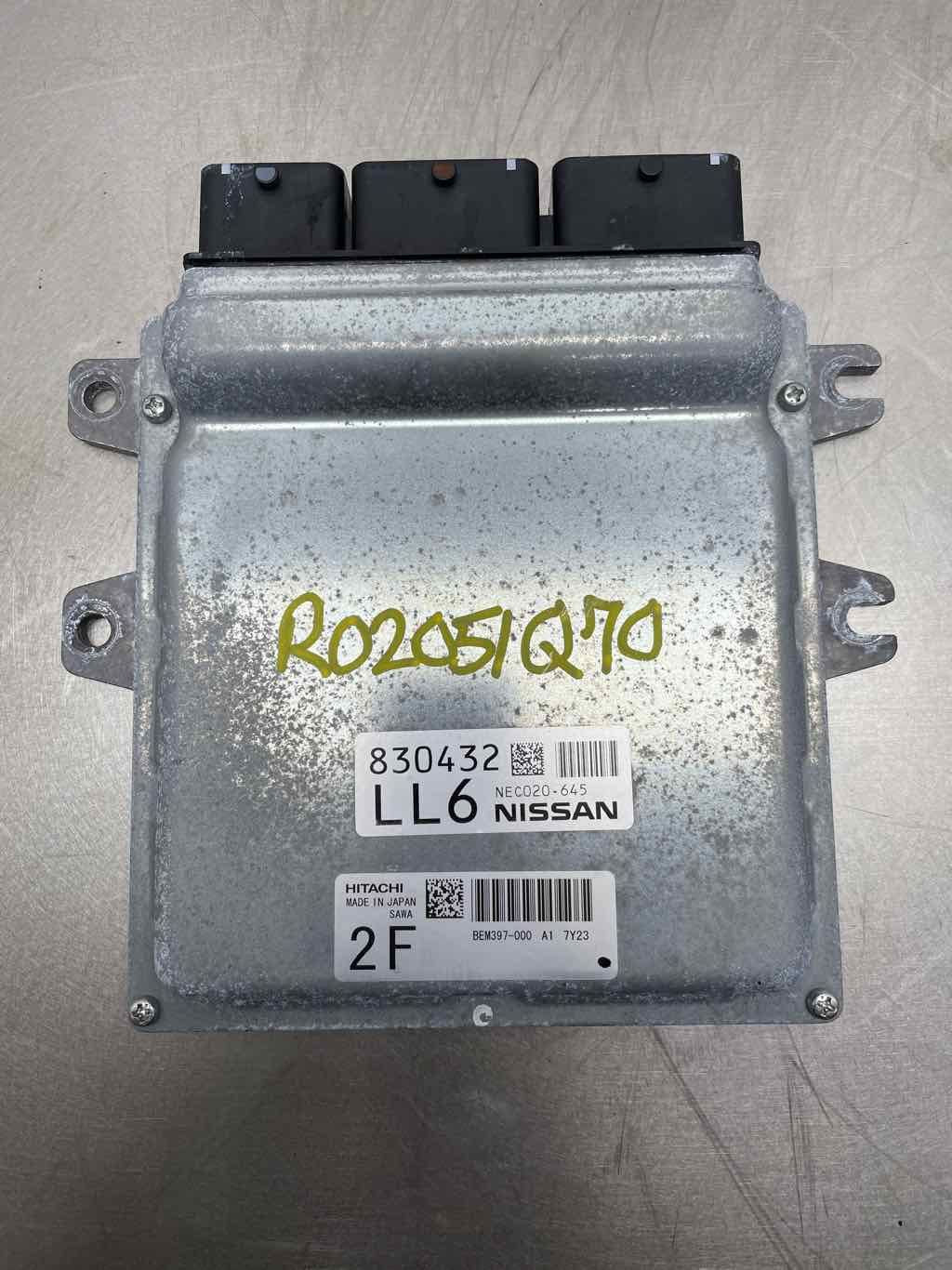 ECU ECM Computer  INFINITI Q70 2018 - NW290845