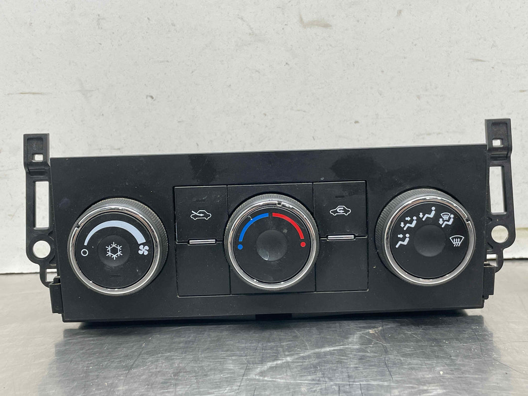 REAR TEMPERATURE CONTROLS Silverado 1500 Pickup Silverado 07-09 - NW296322